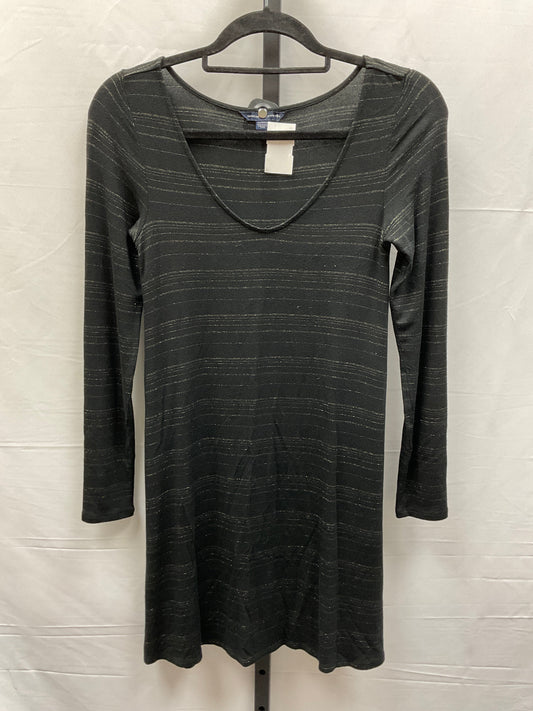 Black & Gold Dress Casual Short American Eagle, Size Xs