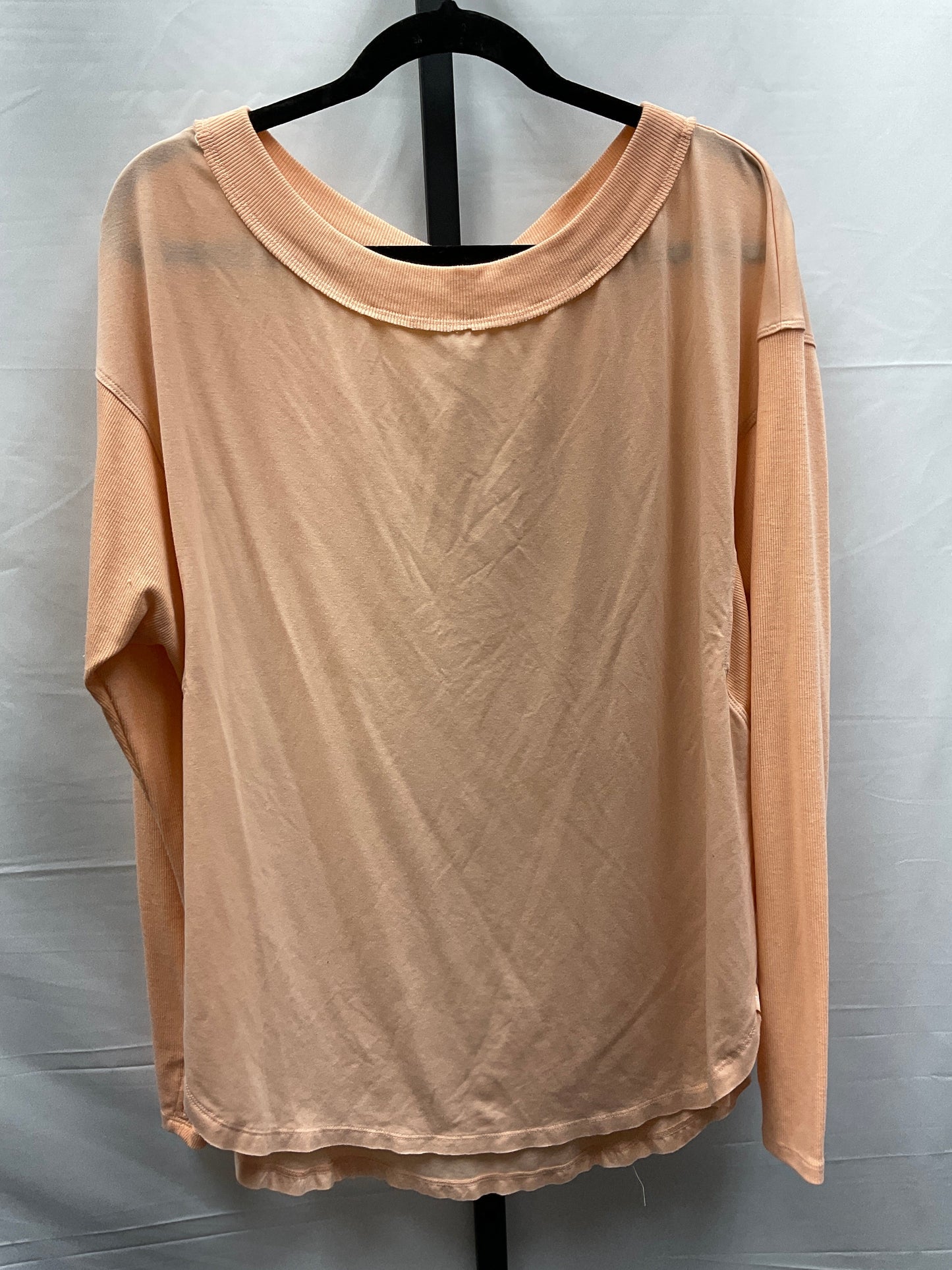 Peach Top Long Sleeve Joy Lab, Size Xxl