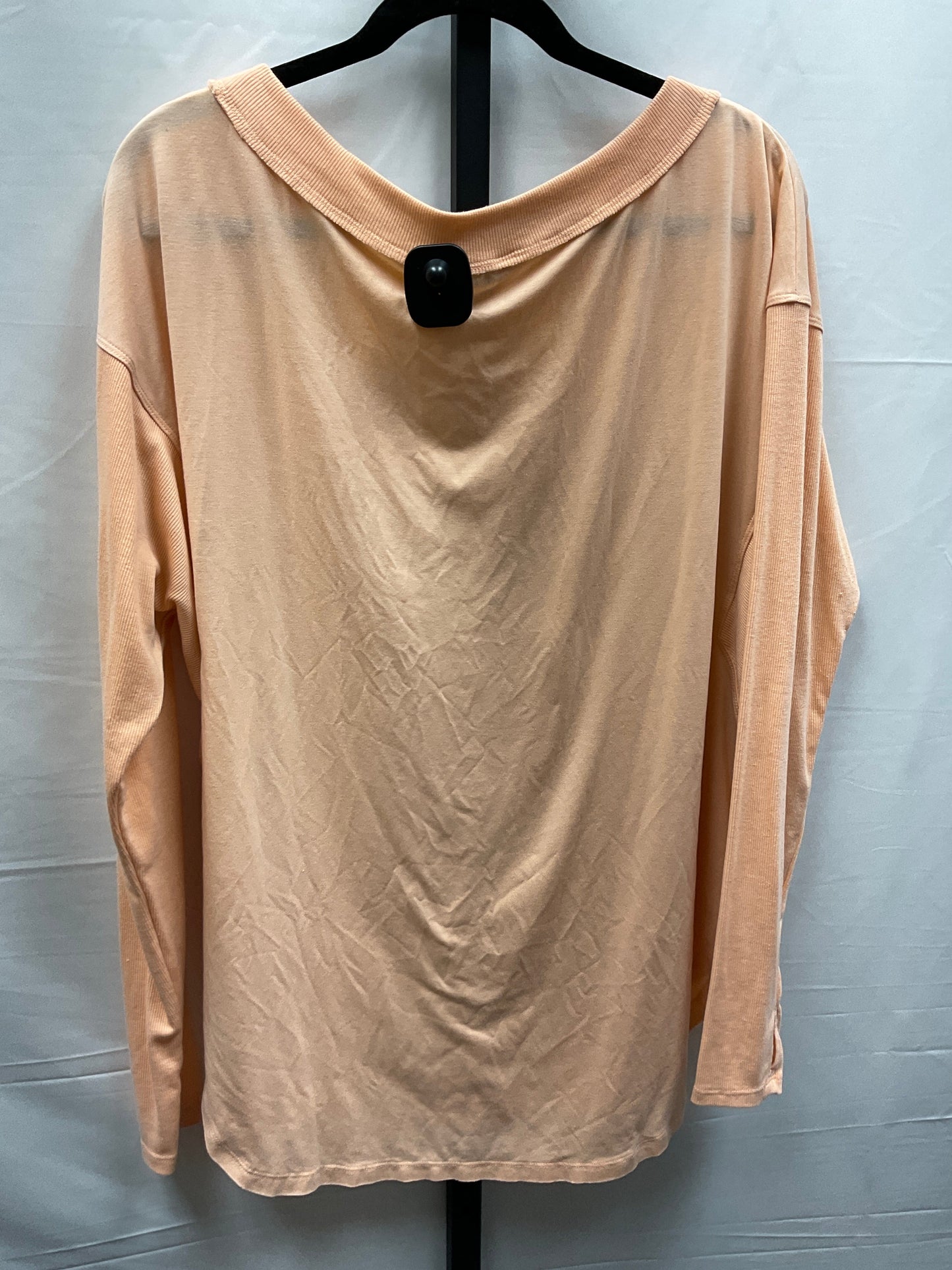 Peach Top Long Sleeve Joy Lab, Size Xxl