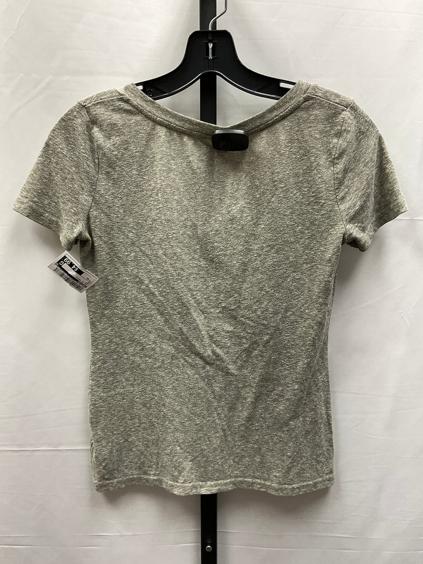 Grey Top Short Sleeve Basic Mossimo, Size Xs