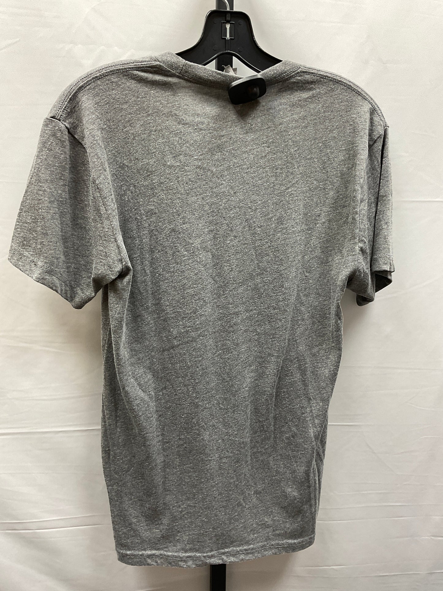 Grey Top Short Sleeve Basic Next Level, Size S