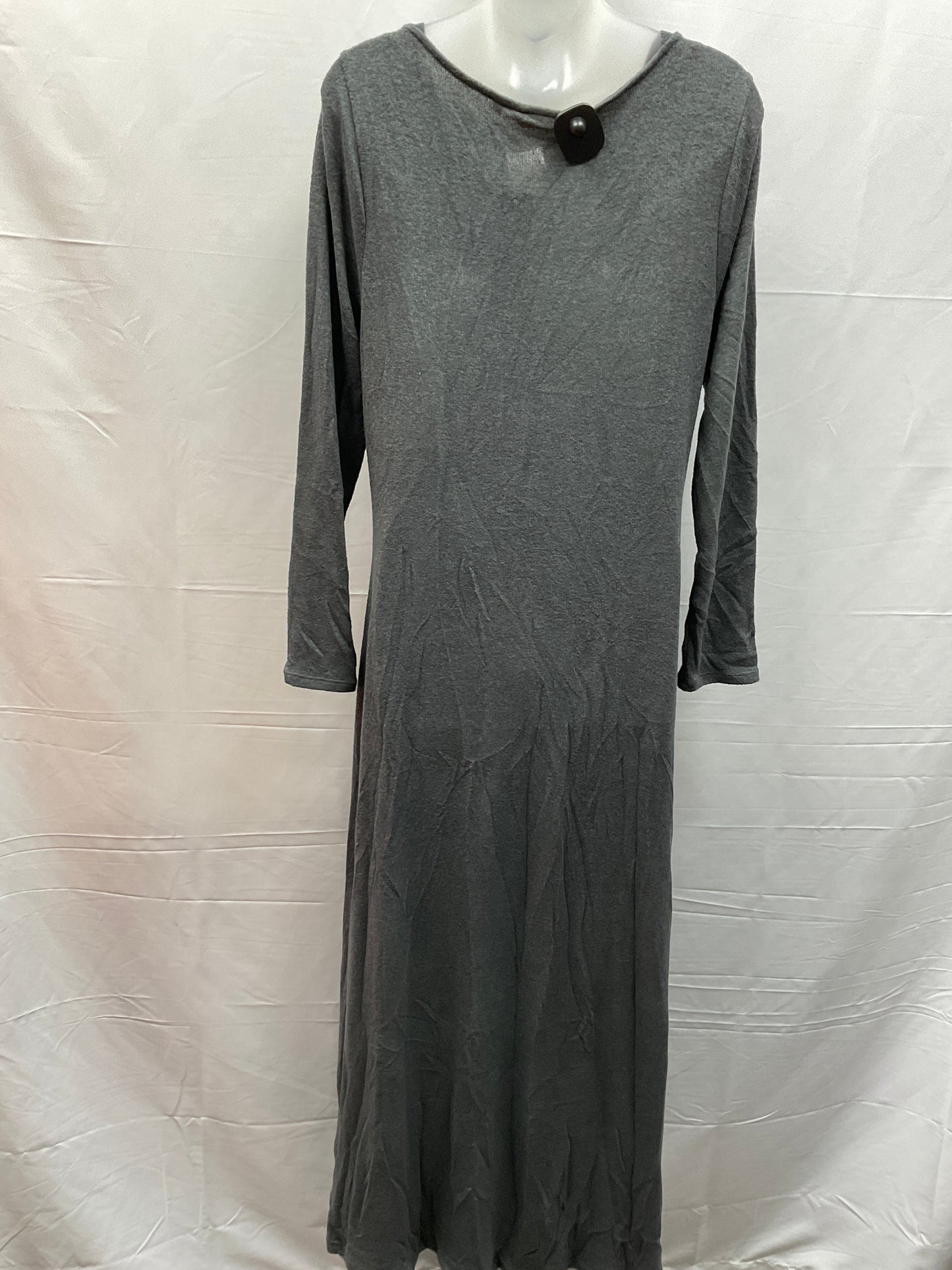 Dress Casual Maxi By Soft Surroundings In Grey, Size: M