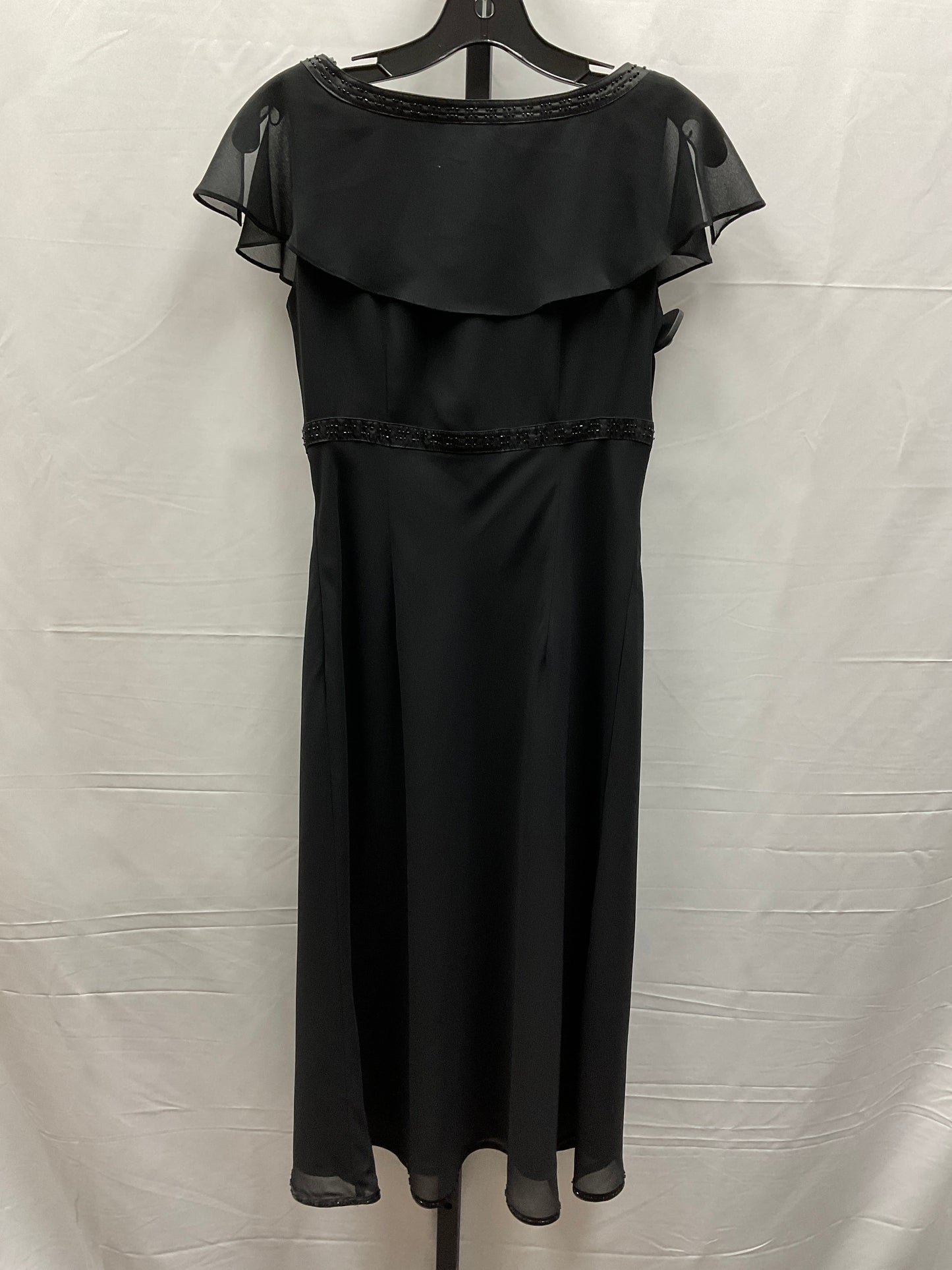 Dress Party Midi By Liz Claiborne In Black, Size: S