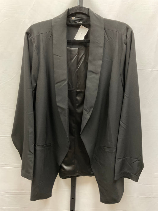 Blazer By Torrid In Black, Size: 2x