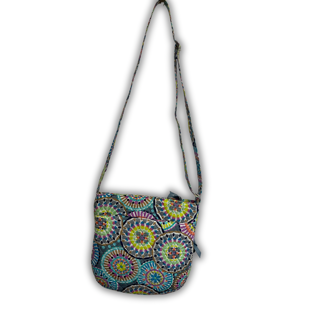 Crossbody Designer By Vera Bradley, Size: Medium