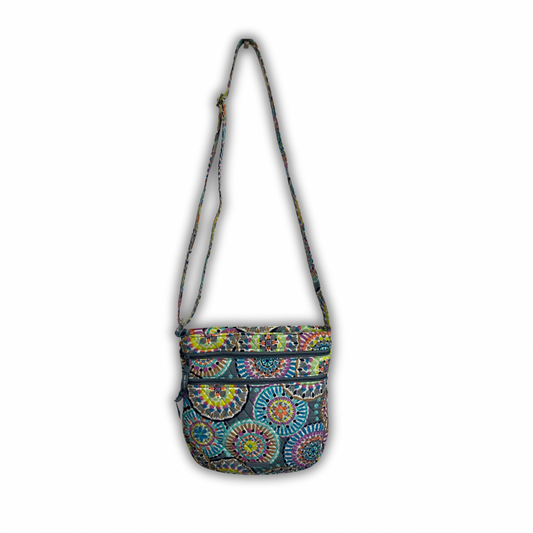 Crossbody Designer By Vera Bradley, Size: Medium