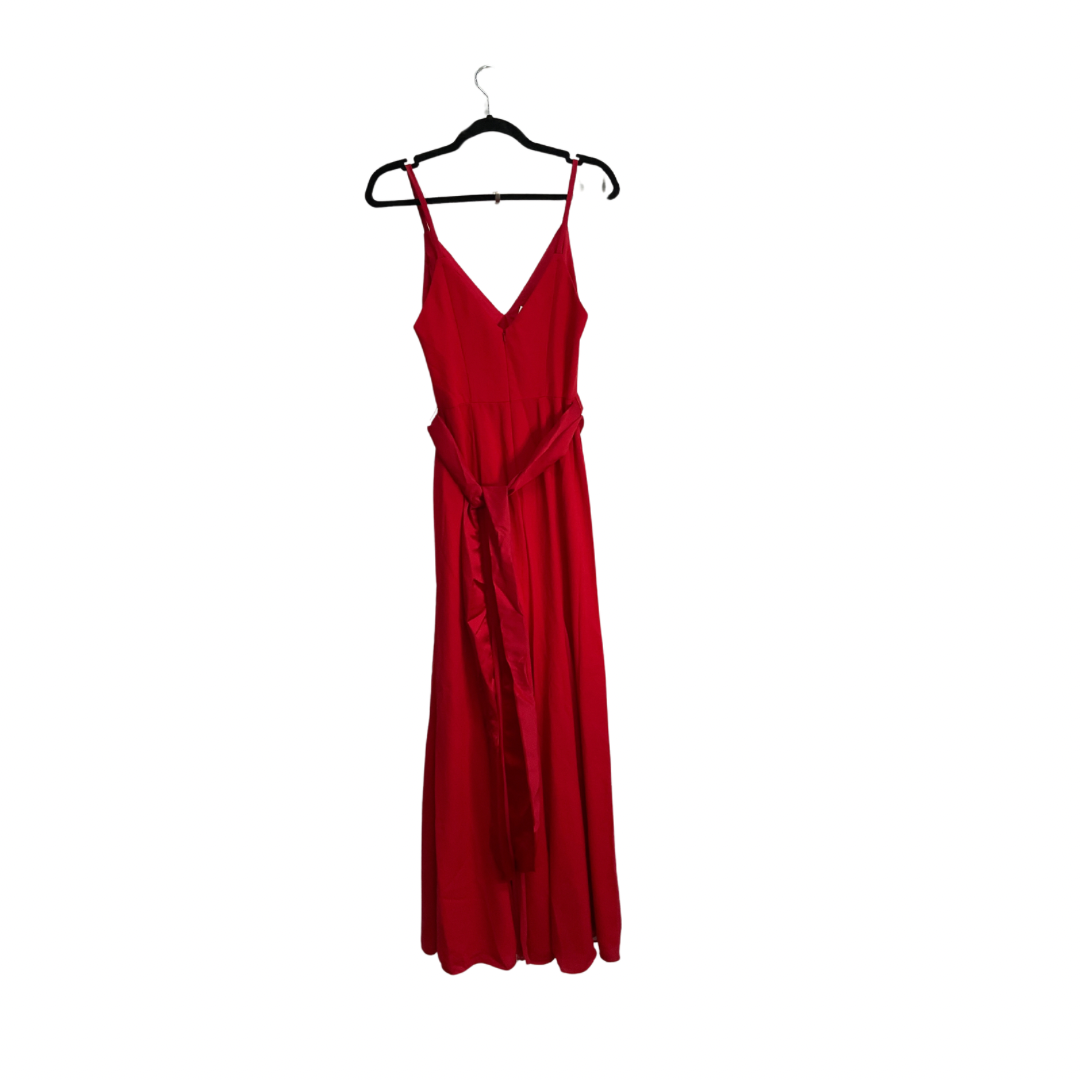 Dress Designer By Vera Wang In Red, Size: 2