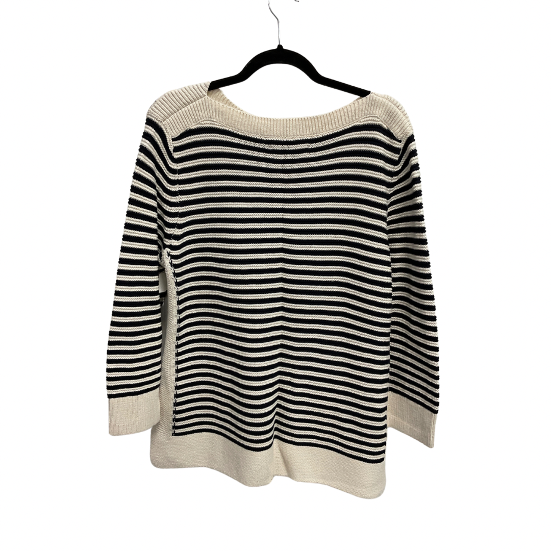 Sweater By Loft In Striped Pattern, Size: Xl