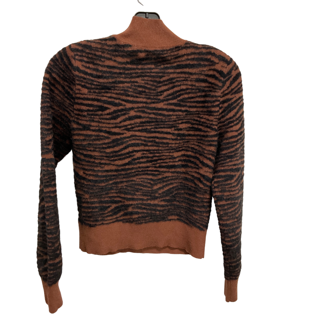 Sweater By Express In Black & Brown, Size: S