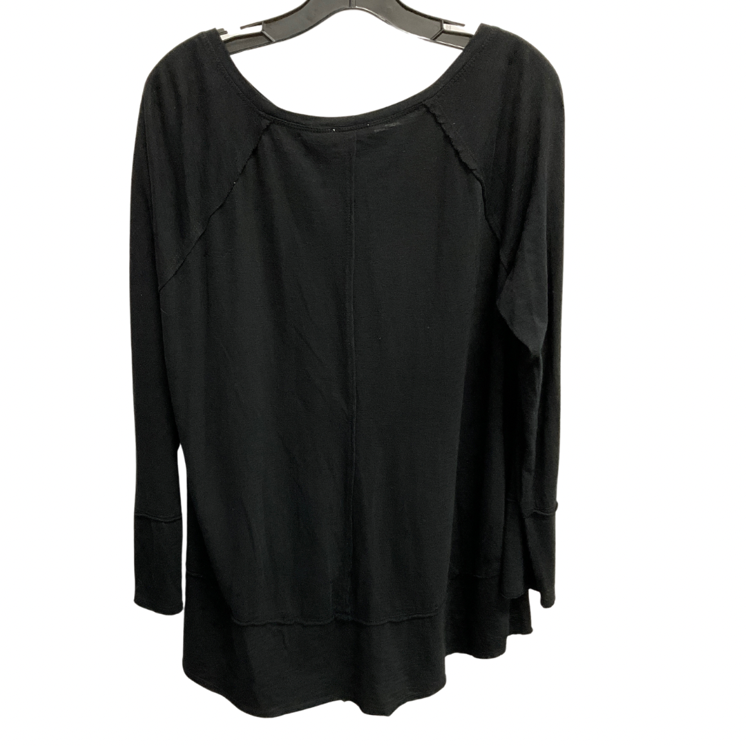 Top Long Sleeve Basic By Style And Company In Black, Size: M