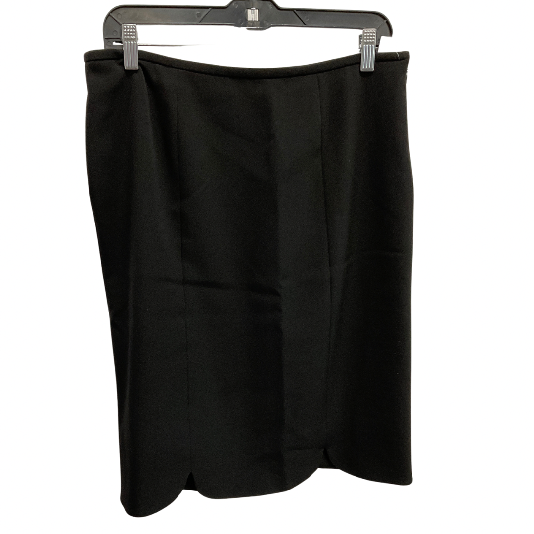 Skirt Midi By Kasper In Black, Size: 8