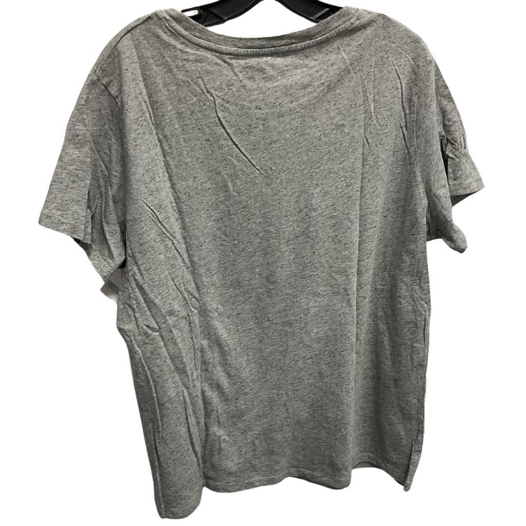 Top Short Sleeve Basic By Levis In Grey, Size: 2x