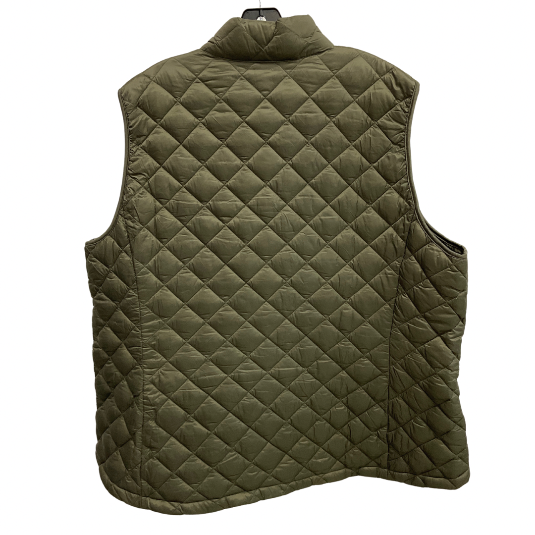 Vest Puffer & Quilted By 32 Degrees In Green, Size: 3x