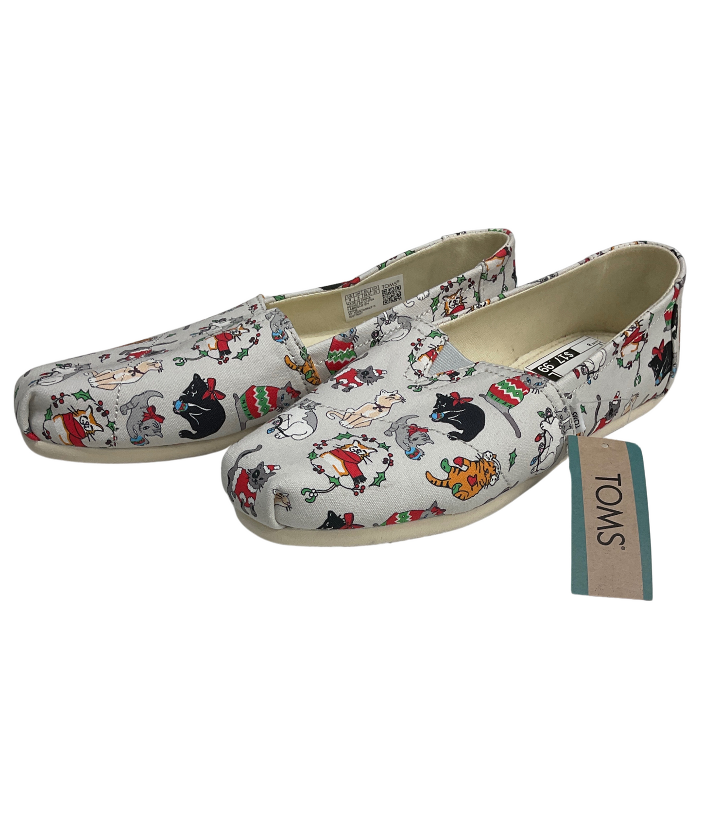 Shoes Flats By Toms In Multi-colored, Size: 8