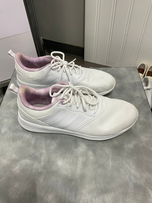 Shoes Athletic By Adidas In White, Size: 10