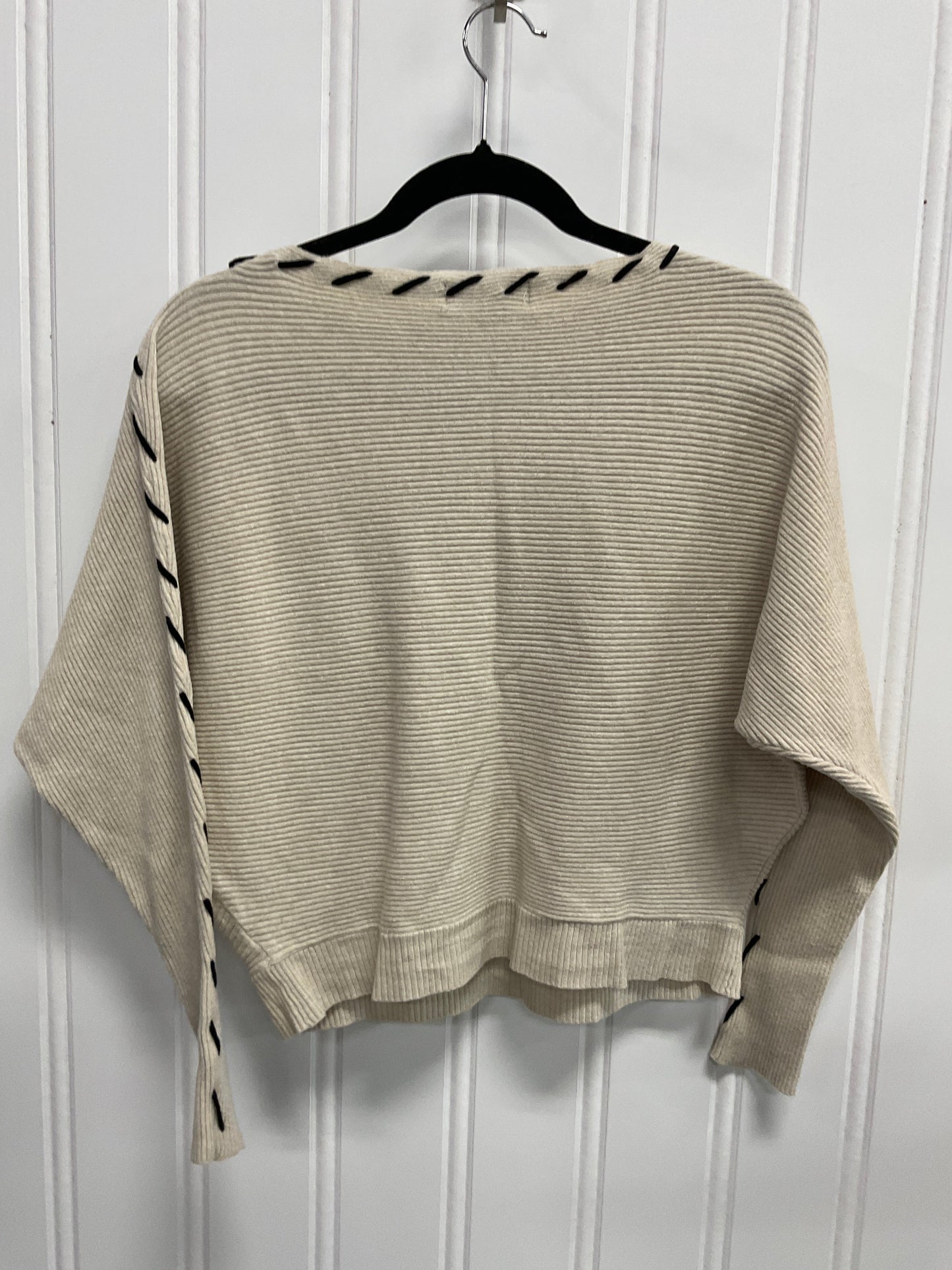 Sweater By Clothes Mentor In Tan, Size: L