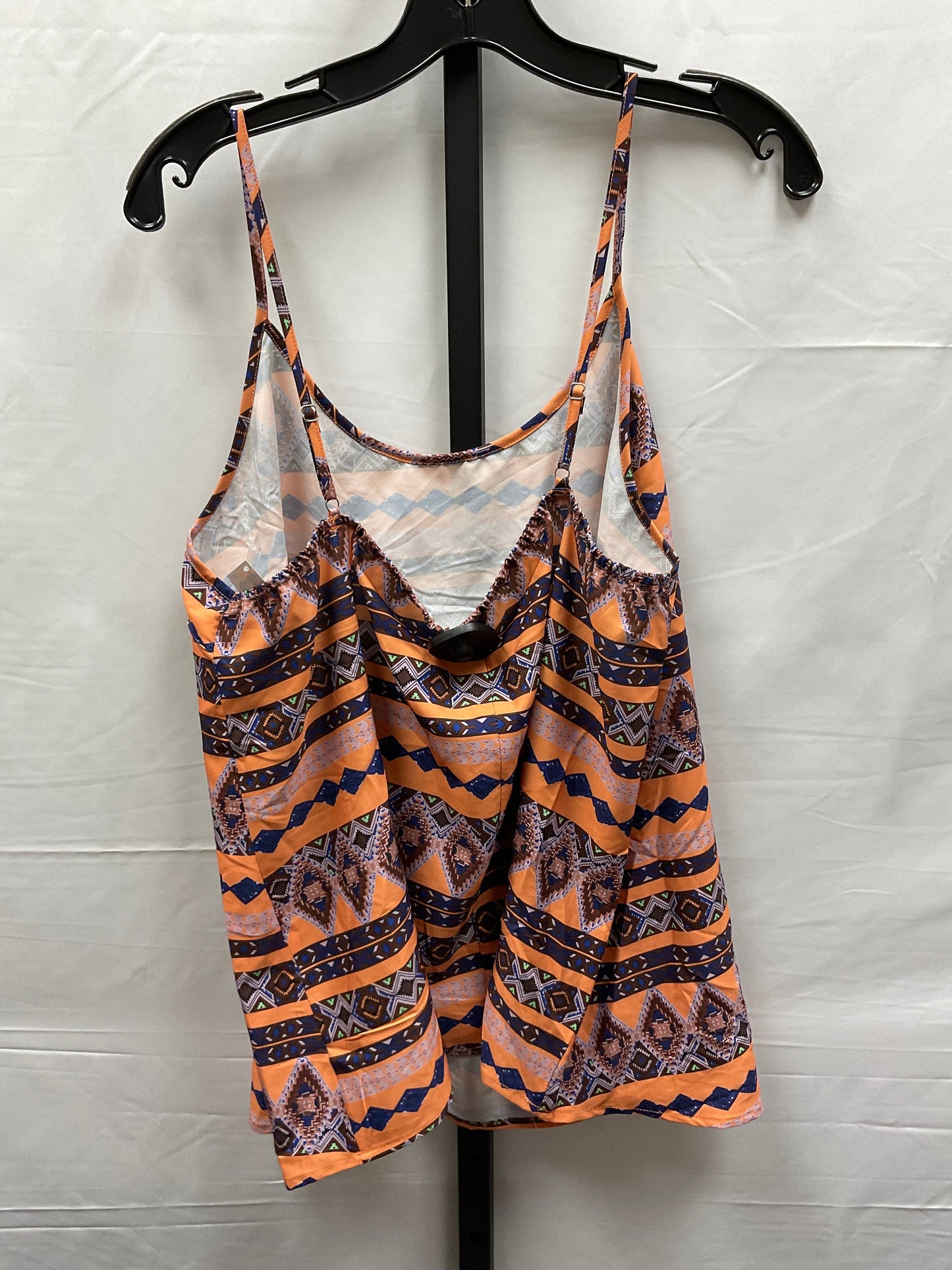 Multi-colored Top Cami Shein, Size 1x