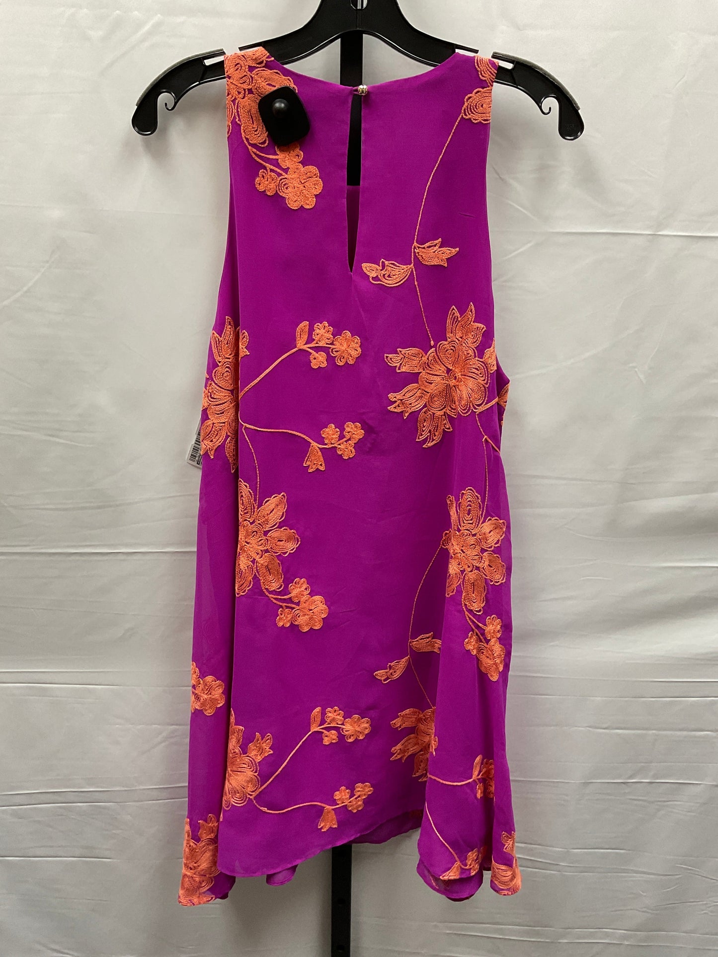 Orange & Pink Dress Casual Midi Gianni Bini, Size M