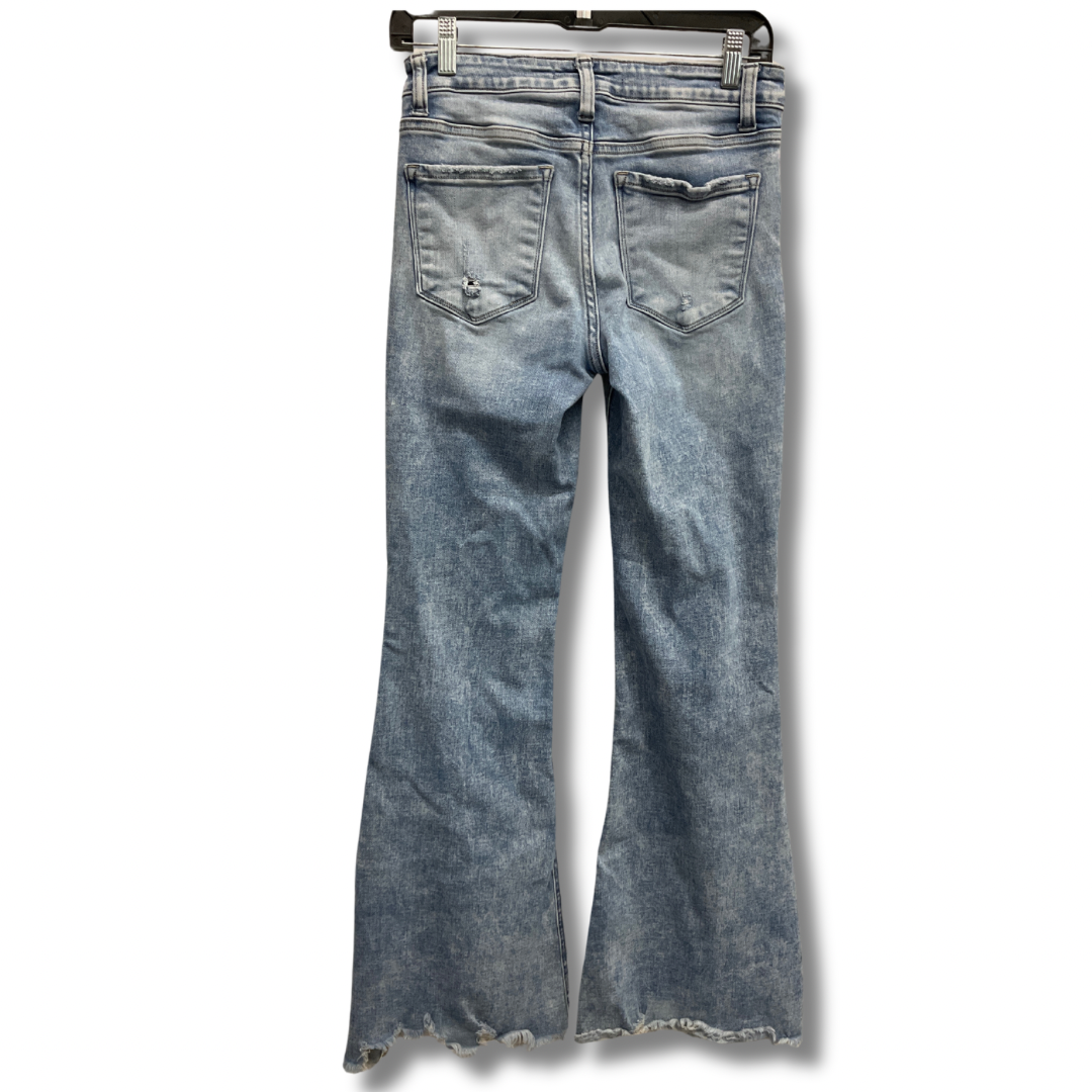 Jeans Flared By Flying Monkey In Blue Denim, Size: 4