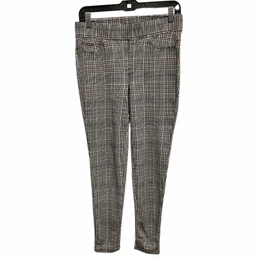 Pants Leggings By Seven 7 In Plaid Pattern, Size: M