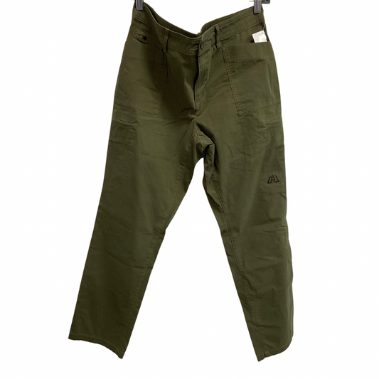 Athletic Capris By Eddie Bauer In Green, Size: 12