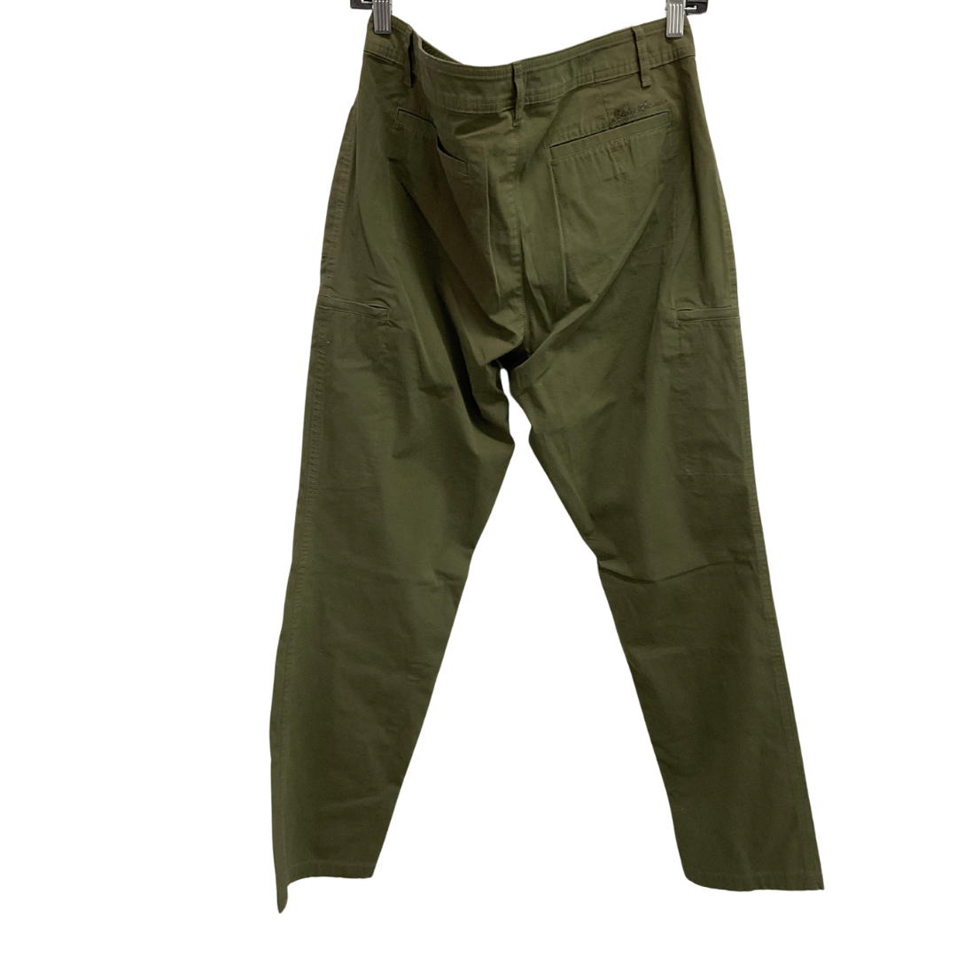 Athletic Capris By Eddie Bauer In Green, Size: 12