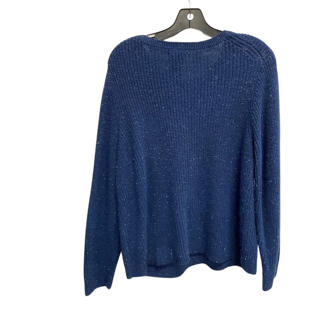 Sweater By Croft And Barrow In Blue, Size: Xxl