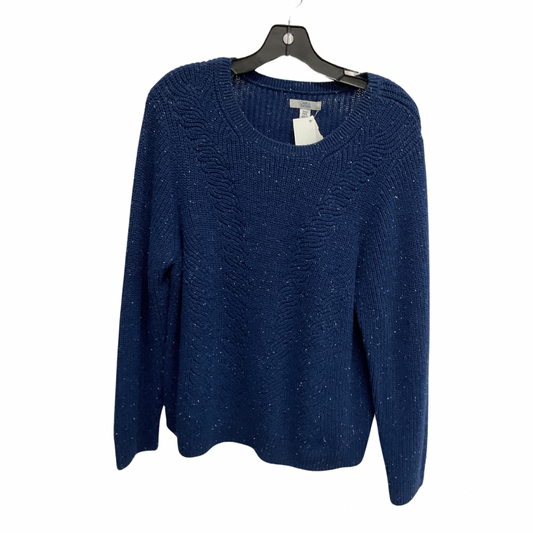 Sweater By Croft And Barrow In Blue, Size: Xxl