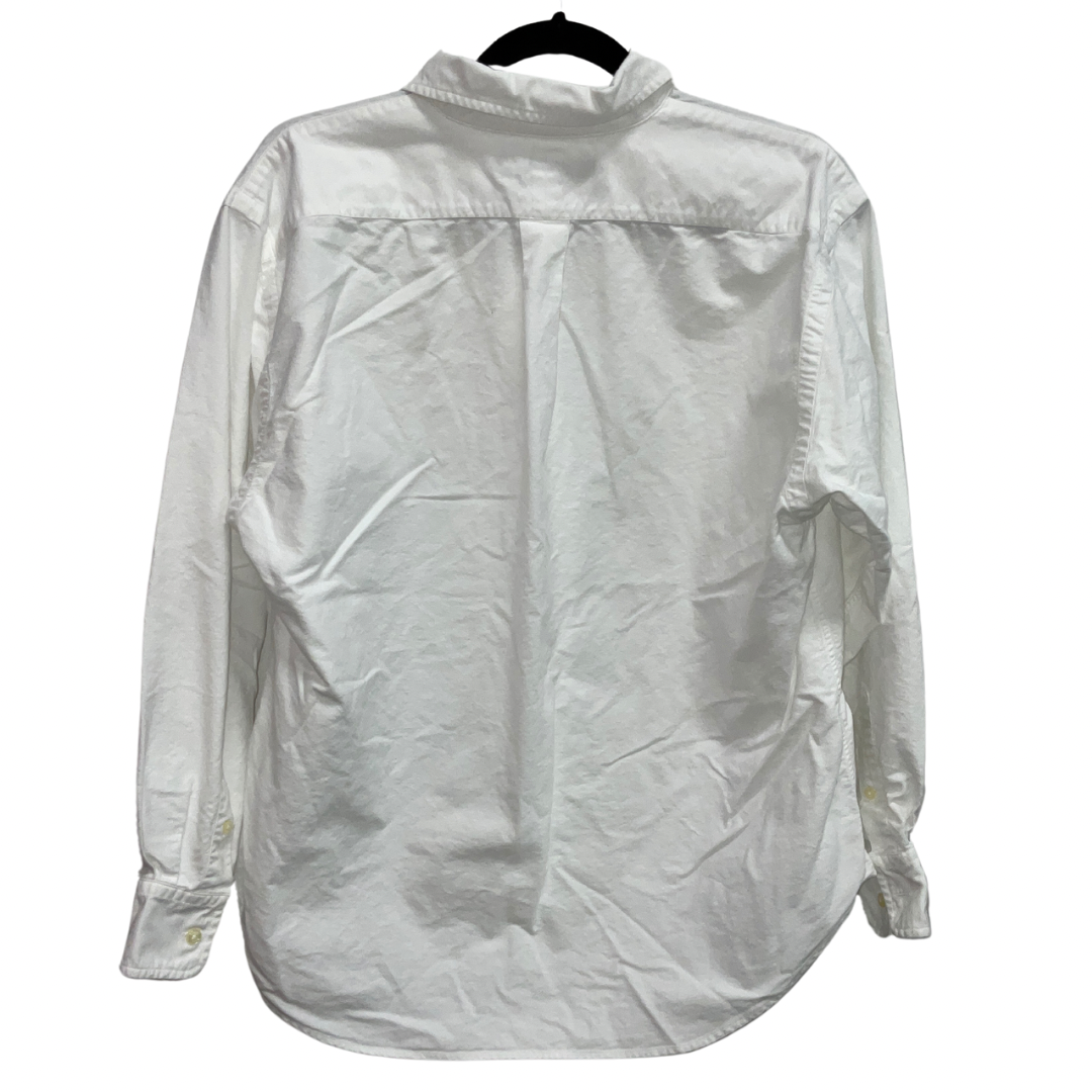 Top Long Sleeve By Ralph Lauren In White, Size: 12