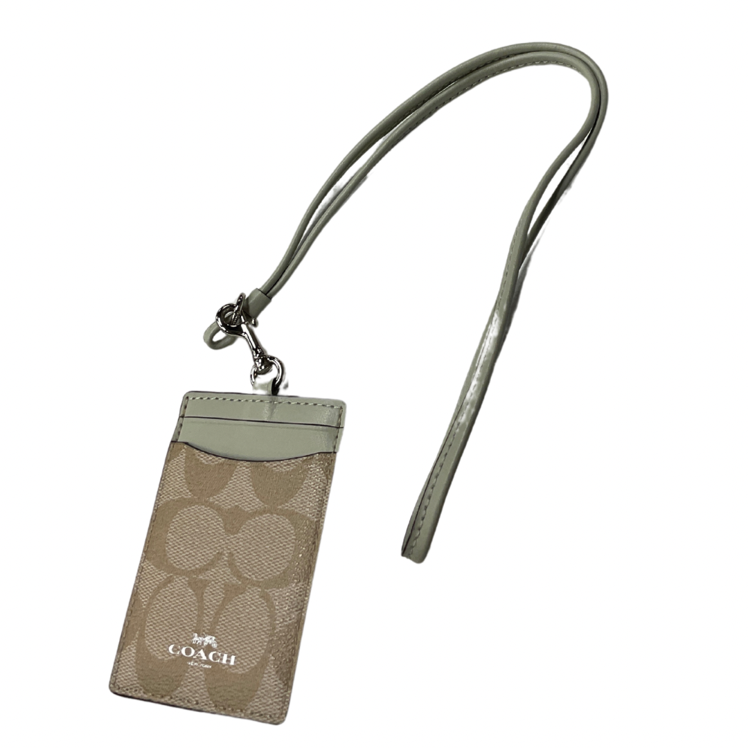 Luggage Id Tag By Coach, Size: Small