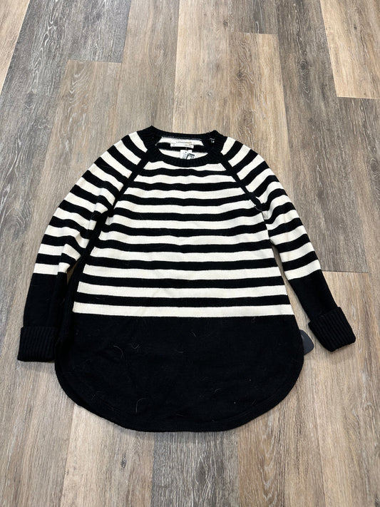 Sweater By Anthropologie In Striped Pattern, Size: Xs