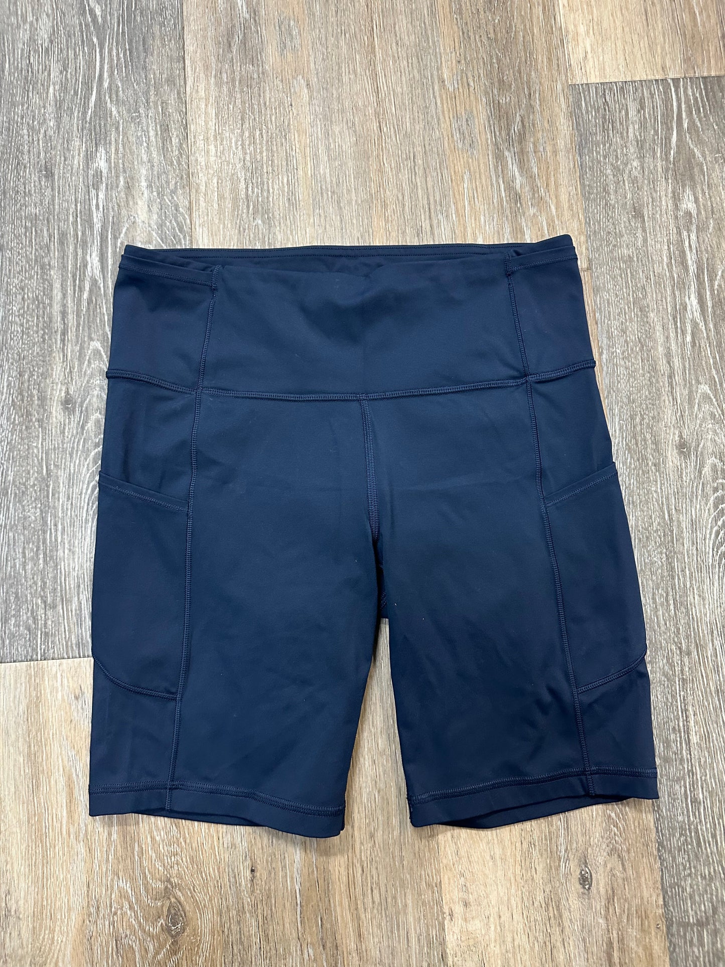 Athletic Shorts By Lululemon In Navy, Size: 8