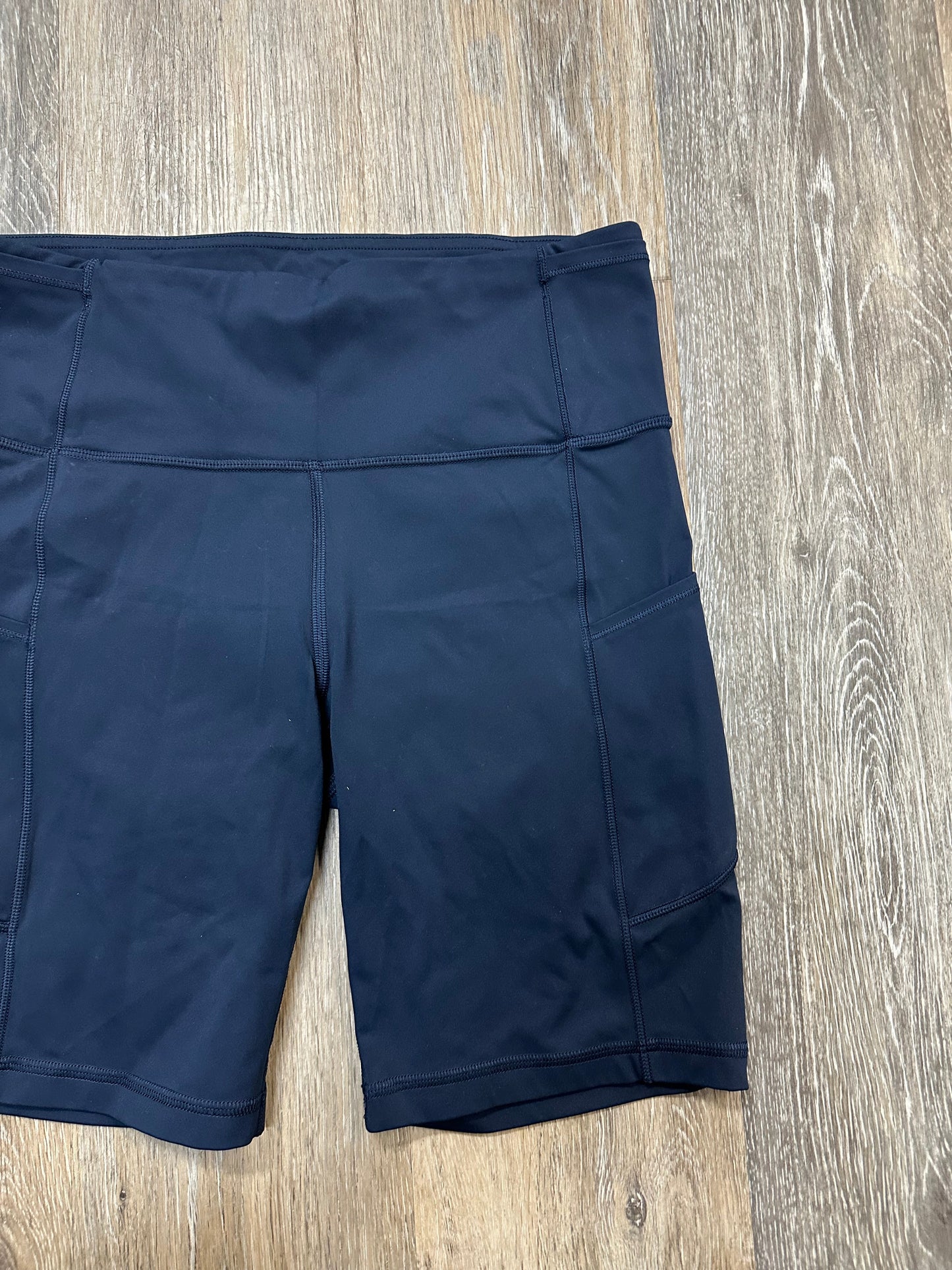 Athletic Shorts By Lululemon In Navy, Size: 8