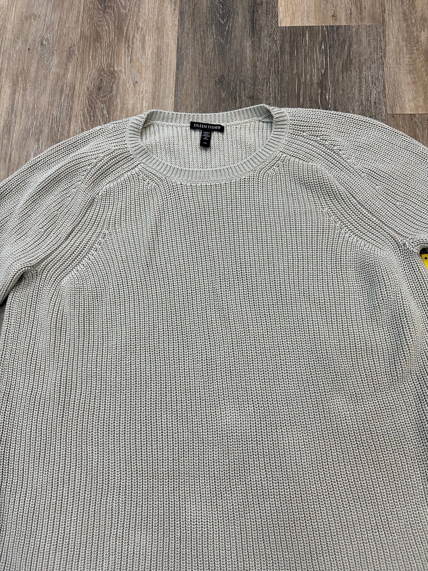 Sweater By Eileen Fisher In Grey, Size: S