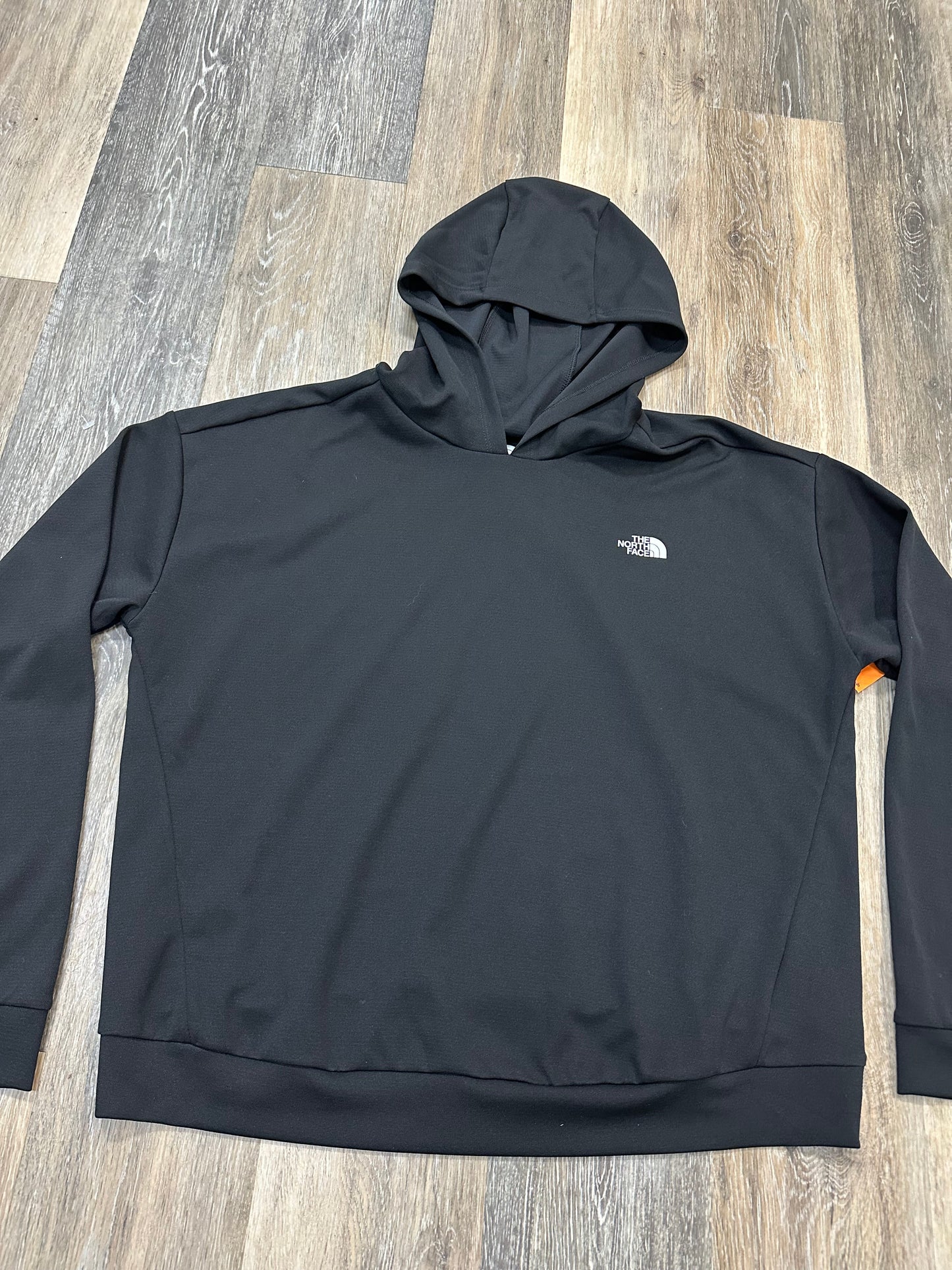 Athletic Top Long Sleeve Hoodie By The North Face In Black, Size: Xl