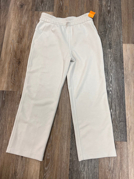 Athletic Pants By Lululemon In Cream, Size: 4 (25”L)