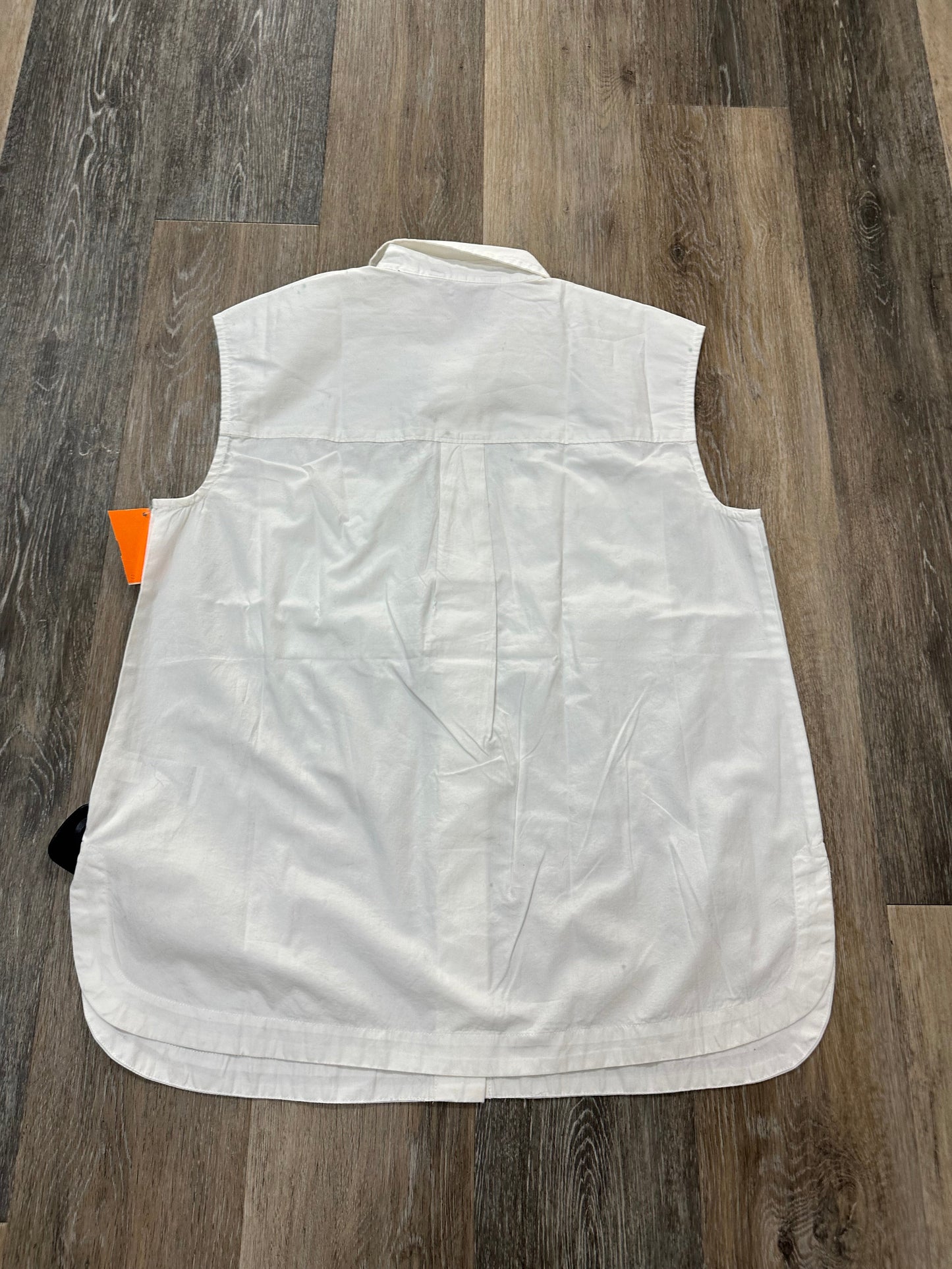 Top Sleeveless By Banana Republic In White, Size: Xs