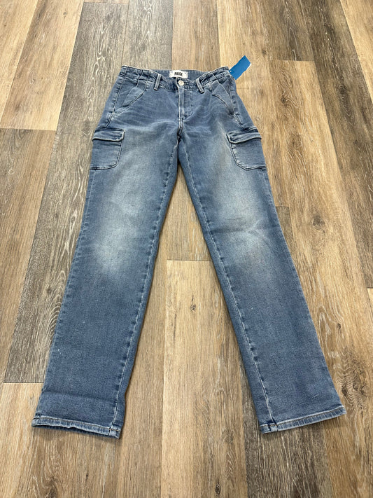 Blue Denim Jeans Designer Paige, Size 0