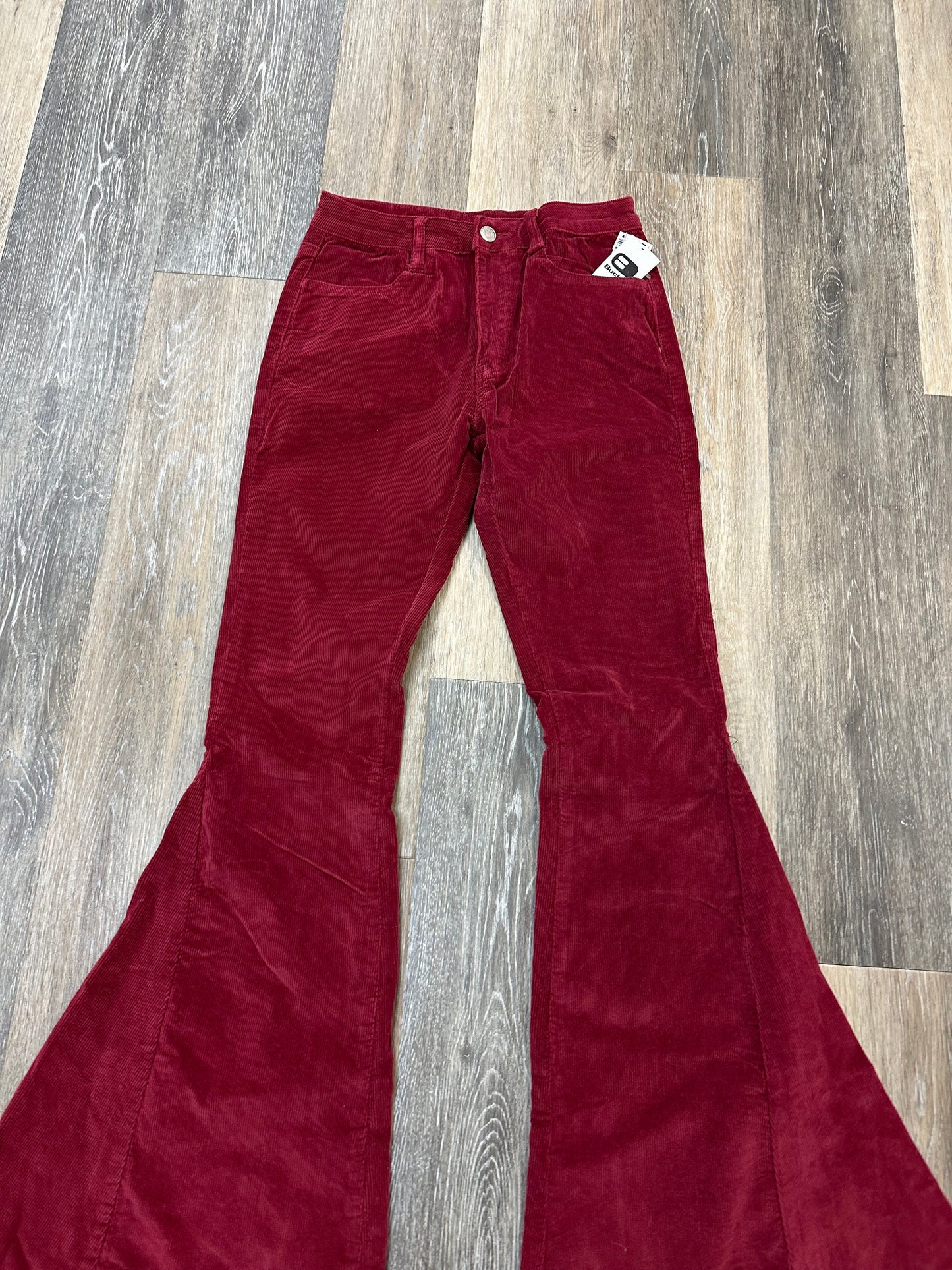 Pants Corduroy By Saints and Hearts In Red, Size: S