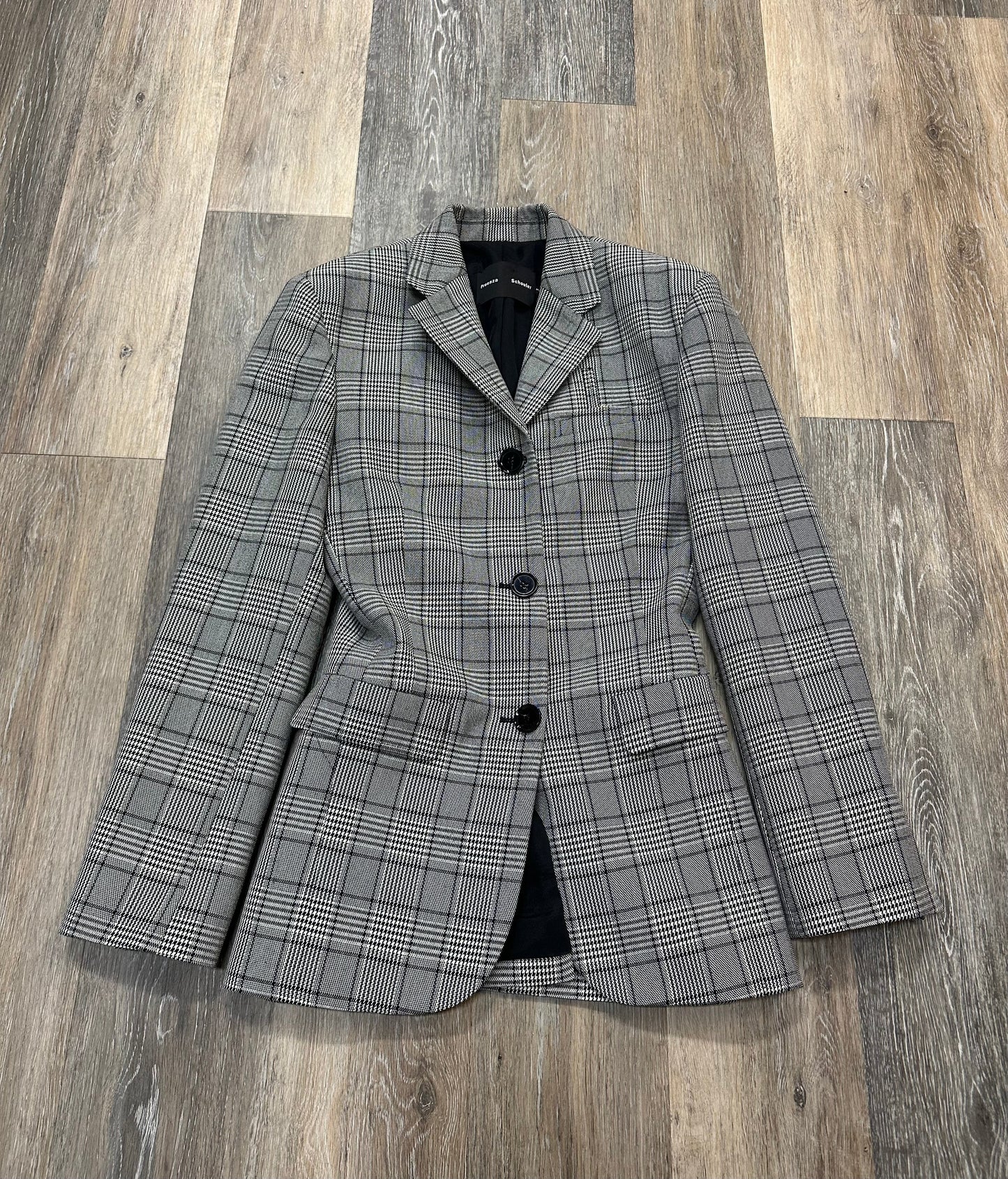 Blazer Luxury Designer By Proenza-schouler In Plaid Pattern, Size: 4