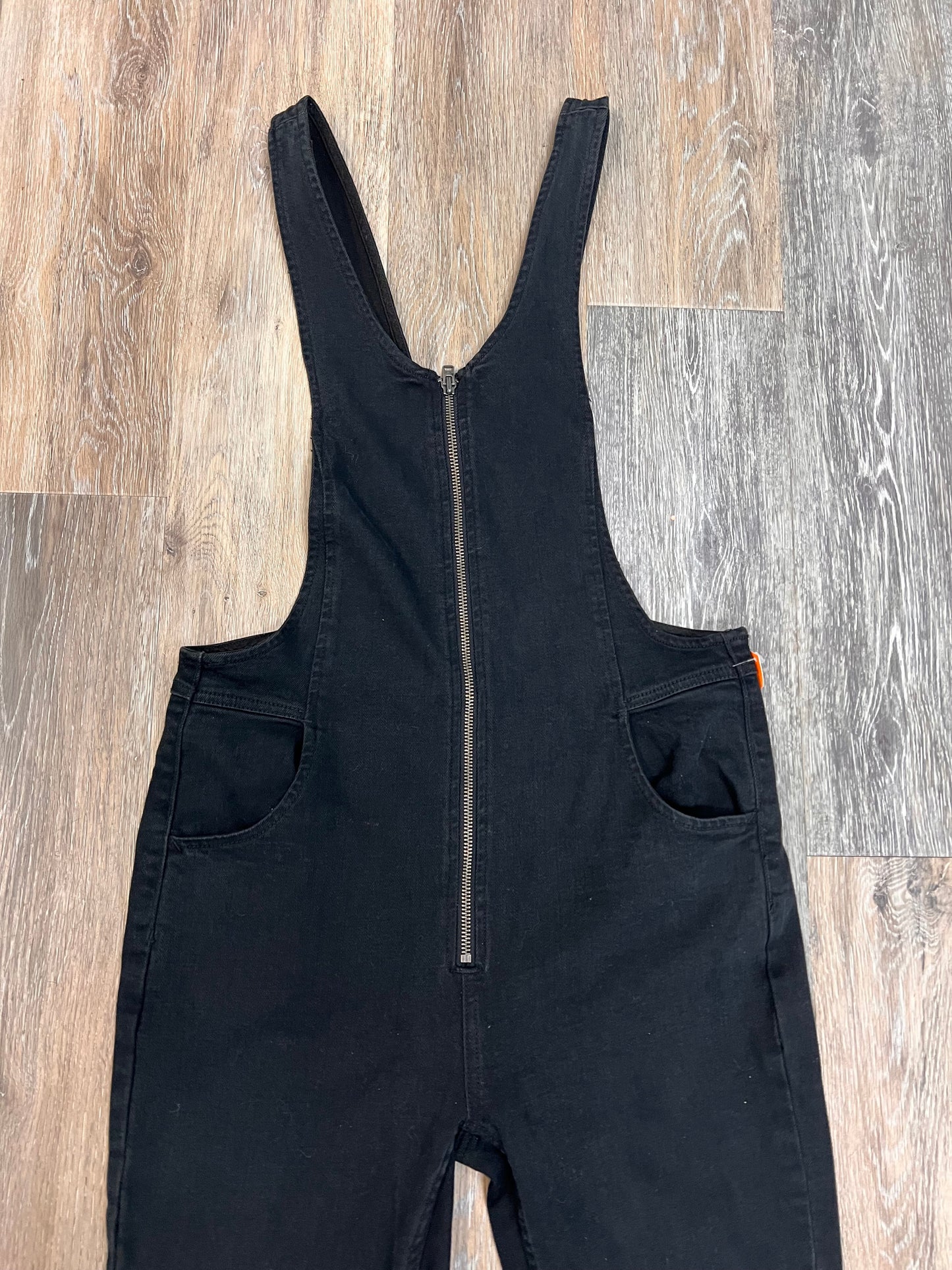 Overalls By Free People In Black Denim, Size: 6