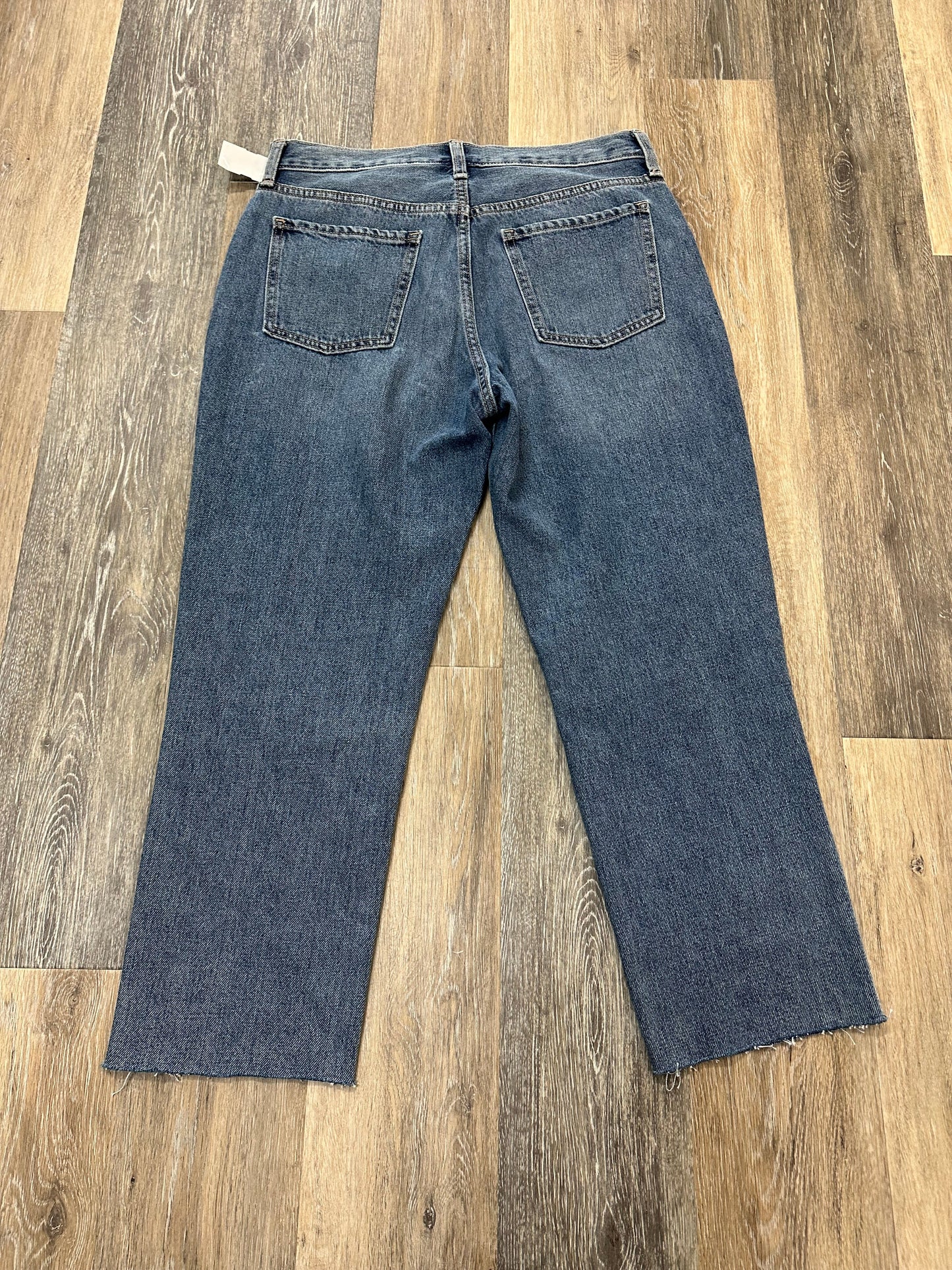 Jeans Straight By Old Navy In Denim Blue, Size: 8