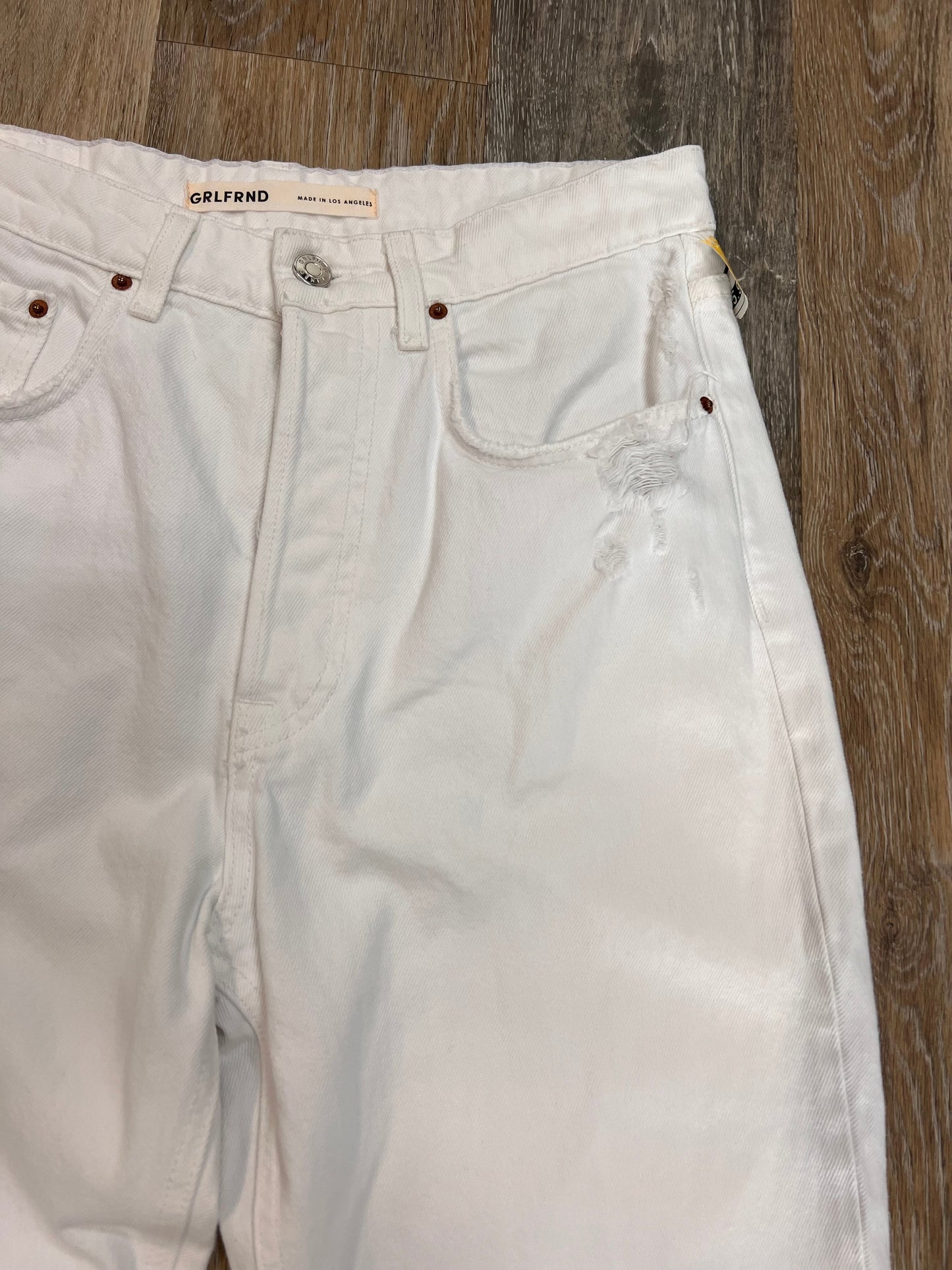 Jeans Designer By GRLFRND In White, Size: 8/29