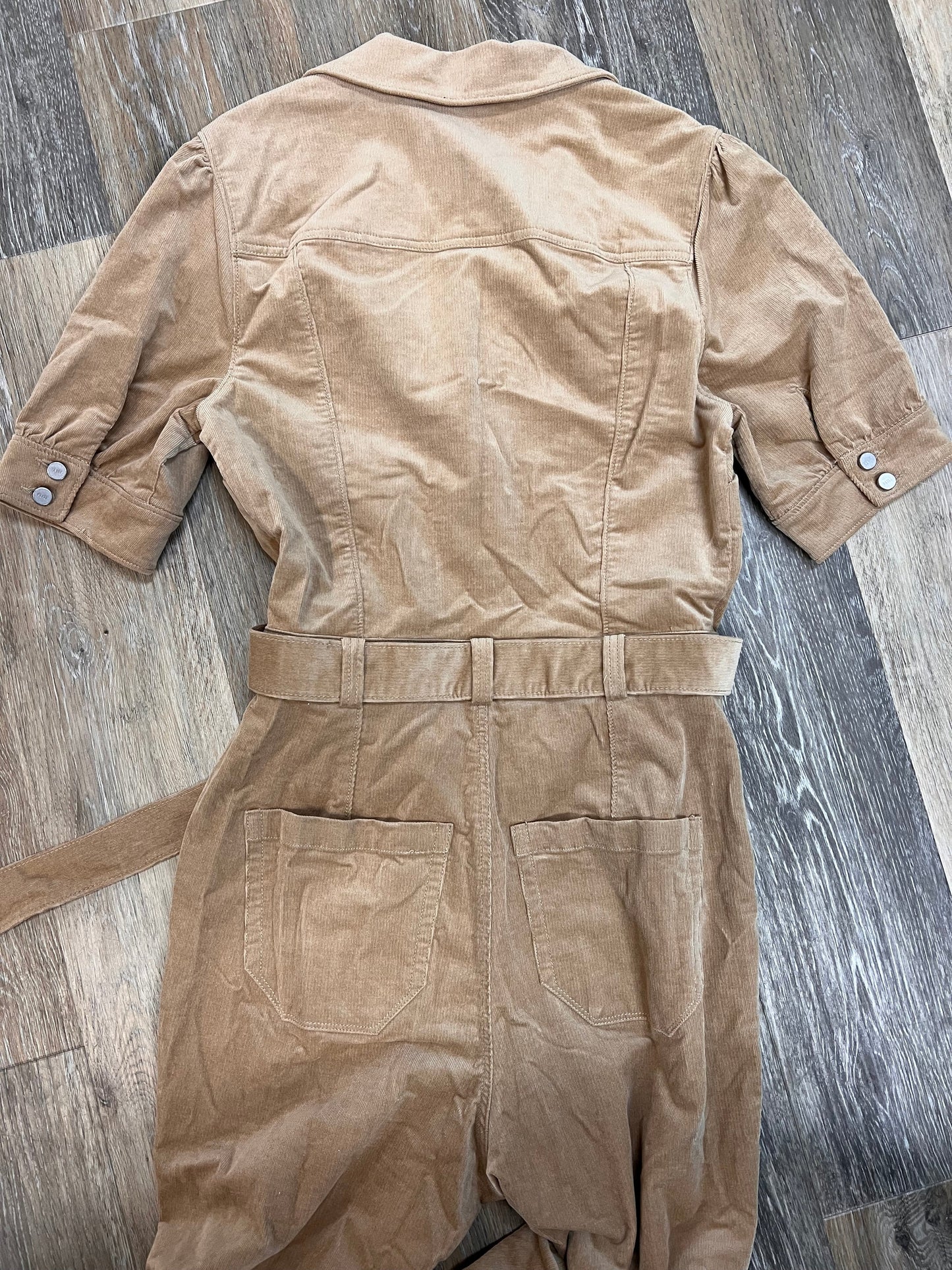 Jumpsuit Designer By Paige In Tan, Size: 2