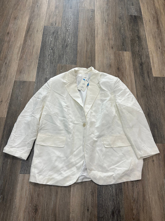 White Blazer H&m, Size Xl