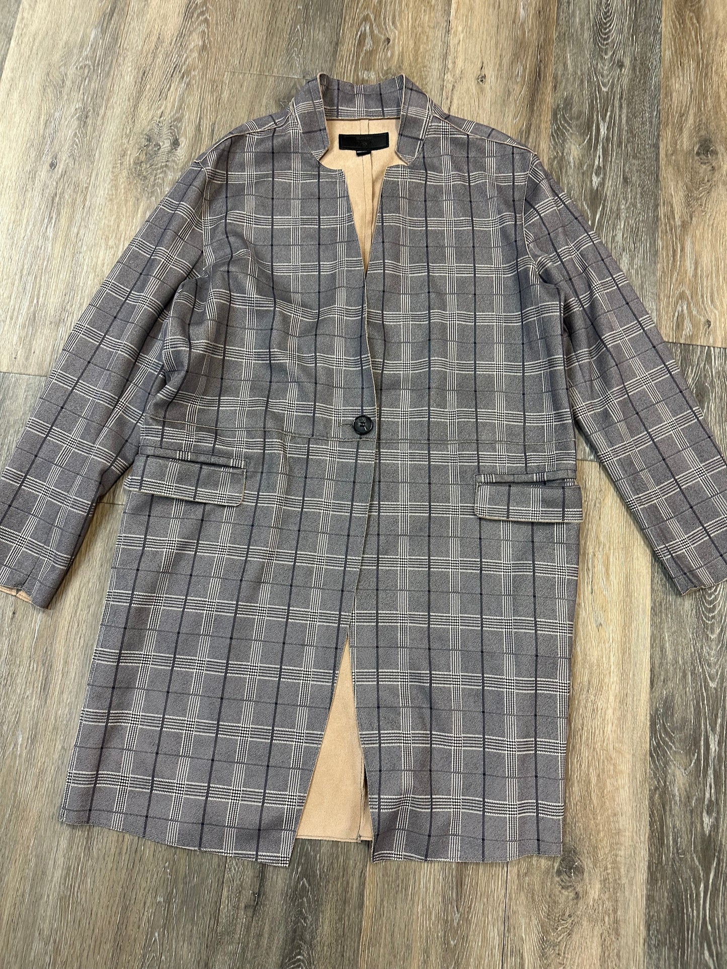 Blazer By Blanknyc In Plaid Pattern, Size: M