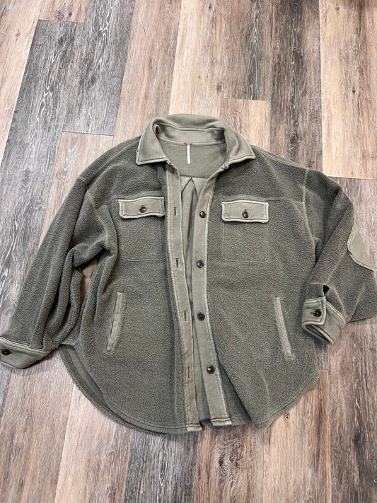 Jacket Other By Free People In Green, Size: S