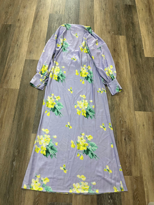 Floral Print Dress Casual Maxi Asos, Size 12