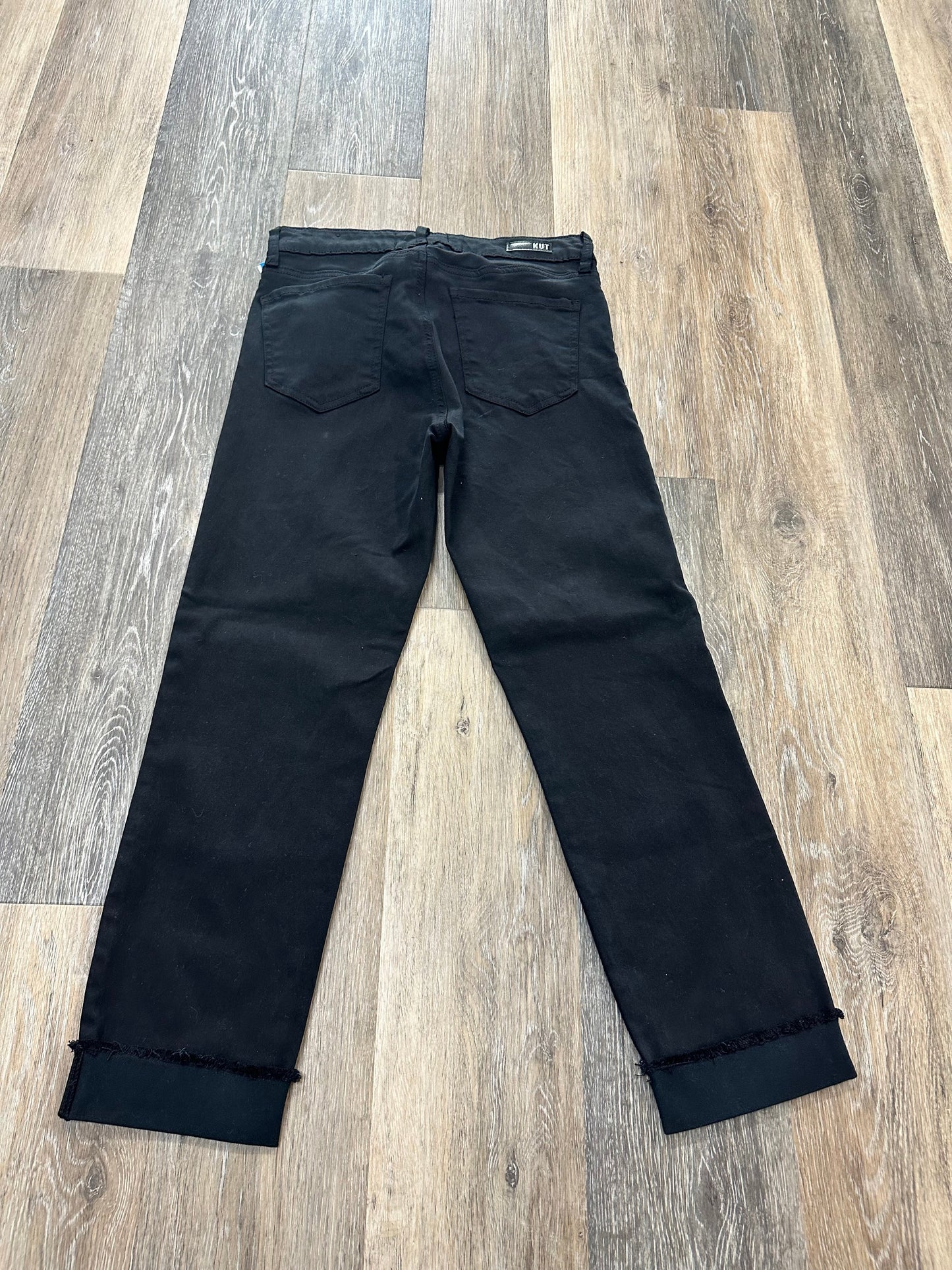 Black Jeans Cropped Kut, Size 2