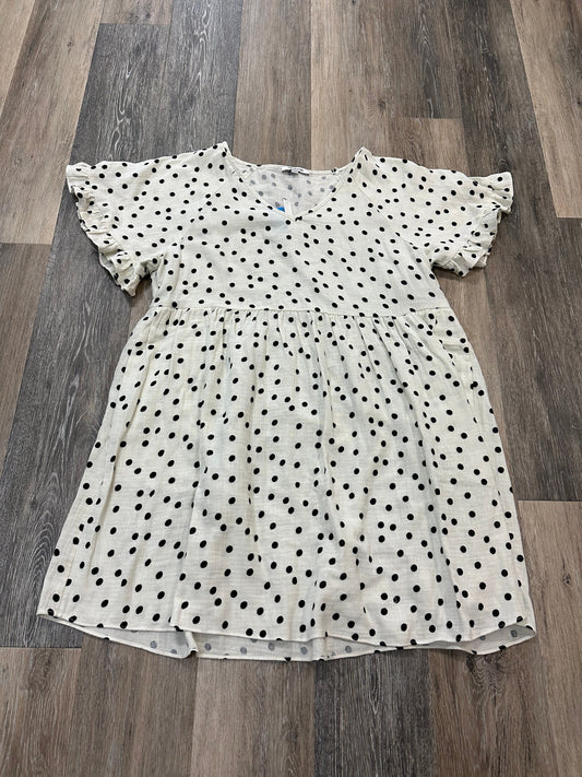 Dress Casual Short By Madewell In Polkadot Pattern, Size: Xl